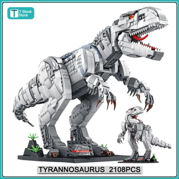 Dinosaur World Building Blocks Set for Kids - Image 8