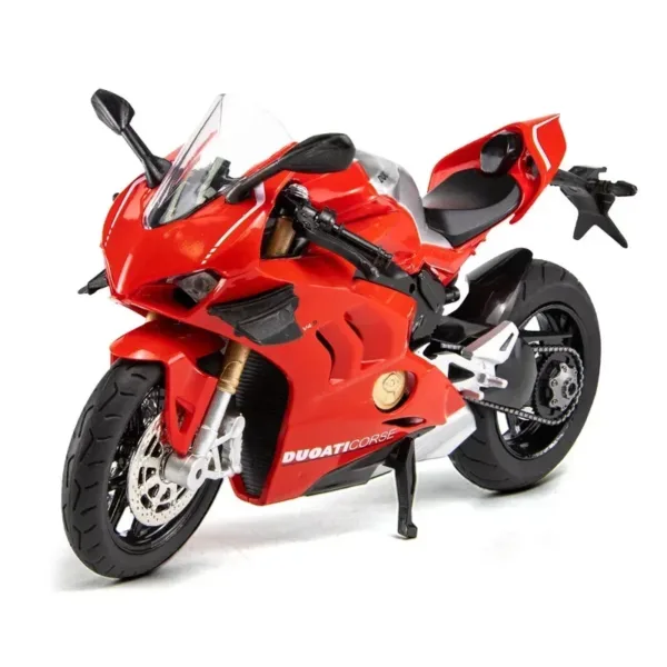 1:12 Ducati V4S Panigale Alloy Motorcycle Model - Image 6