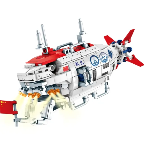 Jiaolong Submersible Building Block Model Set - Image 6