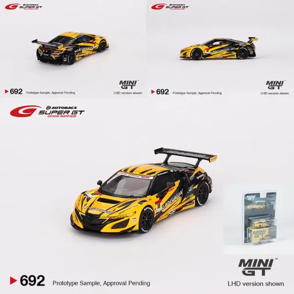 1/64 Scale Honda NSX GT3 EVO22 Diecast Model