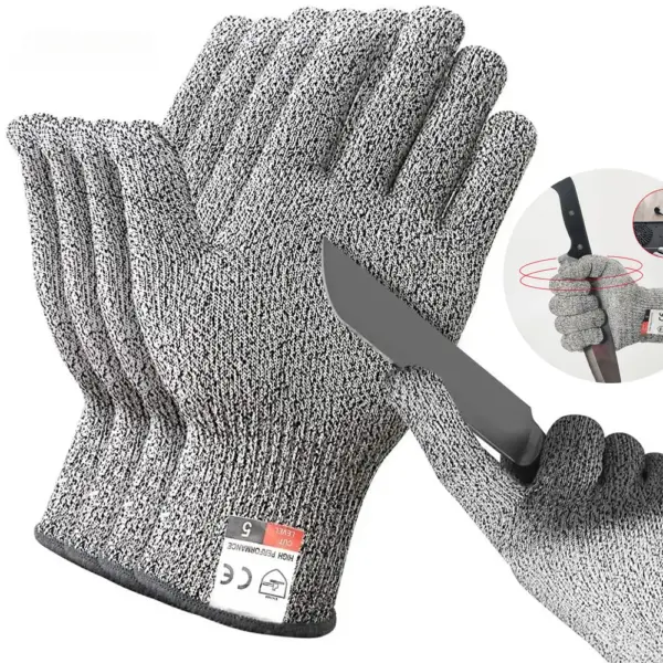 Grade 5 Anti-Cut HPPE Safety Gloves