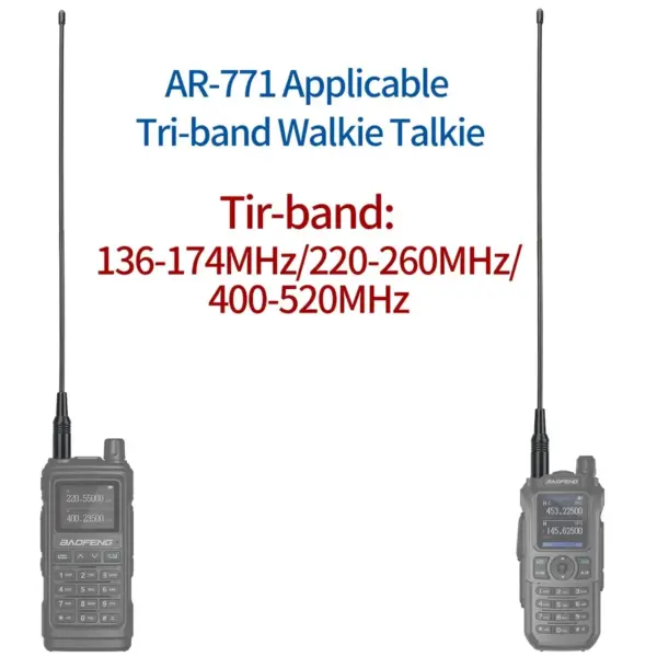 Tri-Band 771 Antenna for Baofeng Radios - Image 6