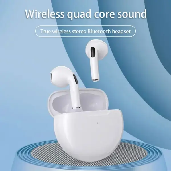 Pro 6 TWS Bluetooth Earphones for iPhone - Image 2