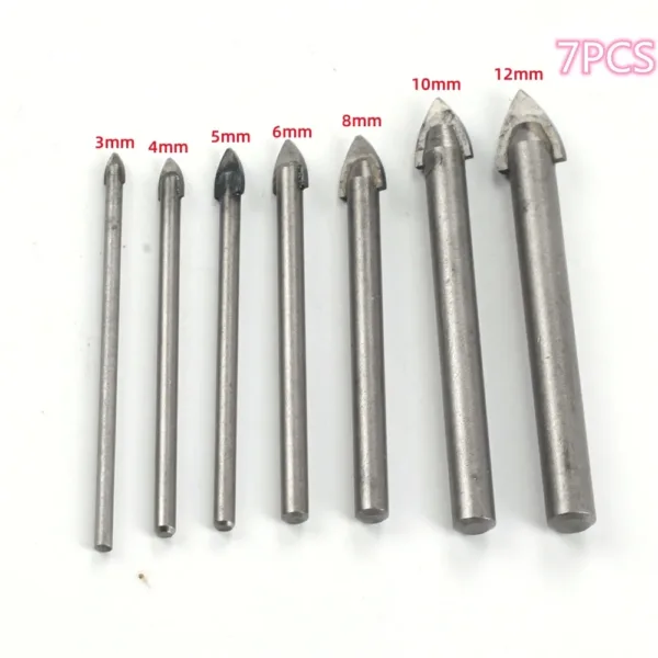 Ceramic Tile Drill Bit Set 4-7 Sizes - Image 9