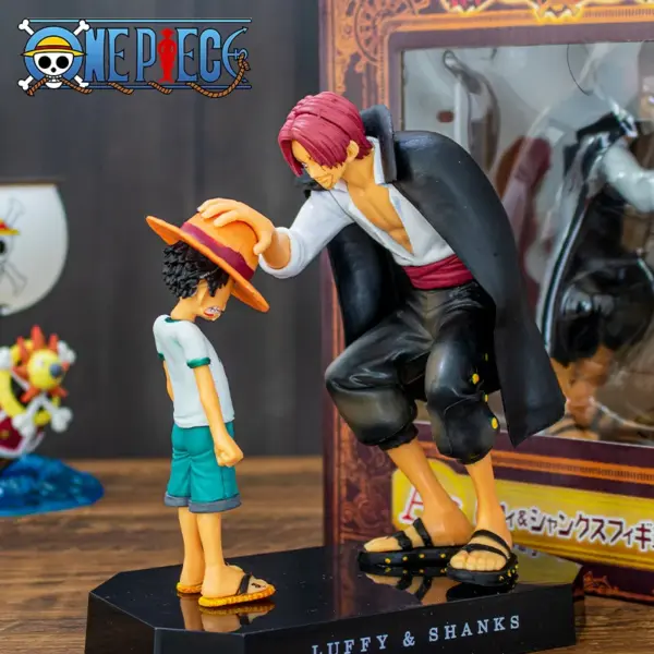 One Piece Luffy and Shanks Collectible Figure