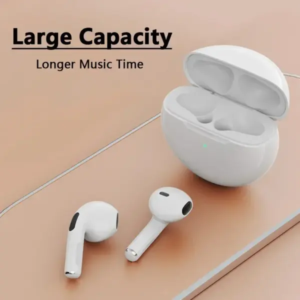 Pro 6 TWS Bluetooth Earphones for iPhone - Image 5