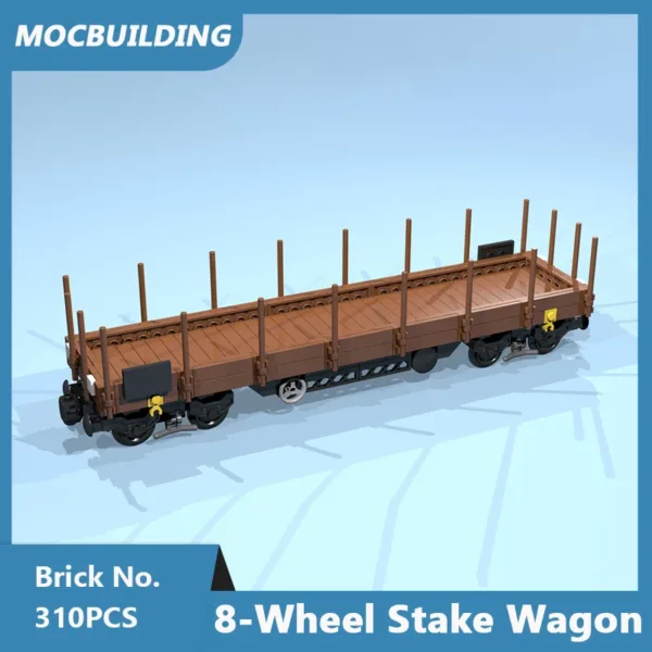 MOC Building Blocks Truck Trailer Set 314PCS - Image 9