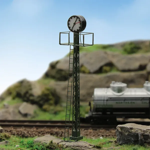 N Scale Model Railway Clock Lamp 1:150/1:160 - Image 3