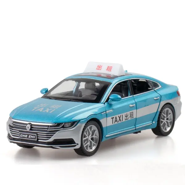 1:32 Scale Diecast CC Taxi Model Car - Image 8