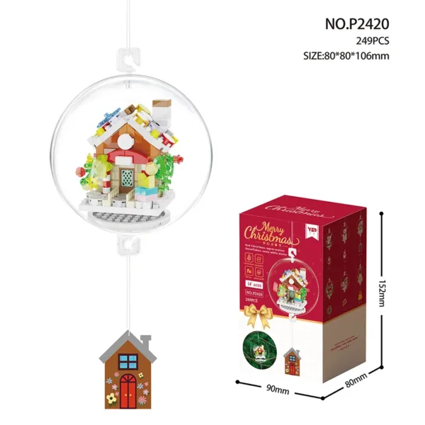 Christmas Mini Building Blocks Decoration Set - Image 12