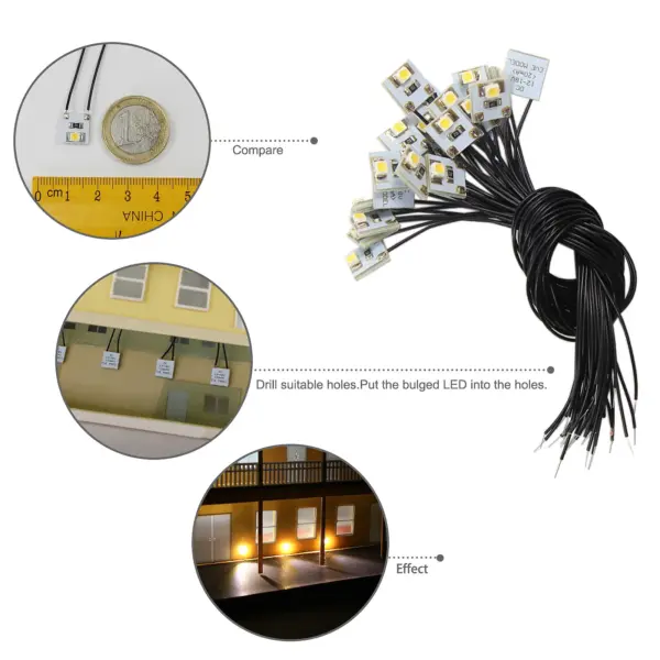 20pcs Pre-Wired SMD LED 3528 Light Set - Image 4