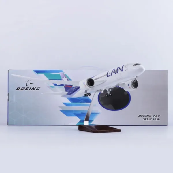 47CM B787 LANChile Model Airplane Toy