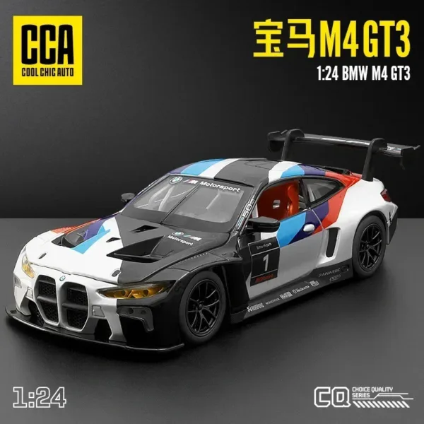 1:24 BMW M4 GT3 Diecast Metal Model Car