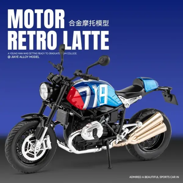 1:12 Alloy Motorcycle Model Toy Gift