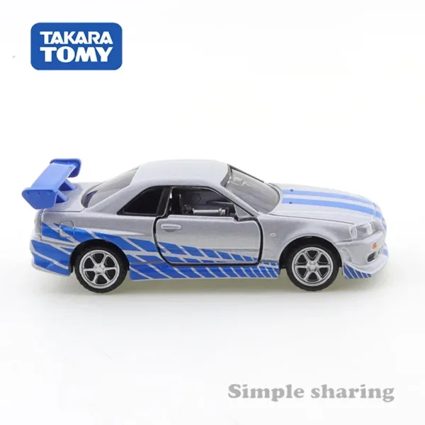 Tomica Premium GT-R Skyline Diecast Model Car - Image 6