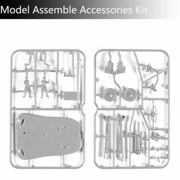 1/72 Scale PAK40 Anti-Tank Gun Model Kit - Image 2