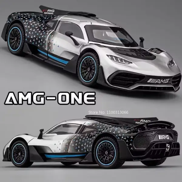 1:24 Scale Alloy AMG ONE Diecast Car Model - Image 6