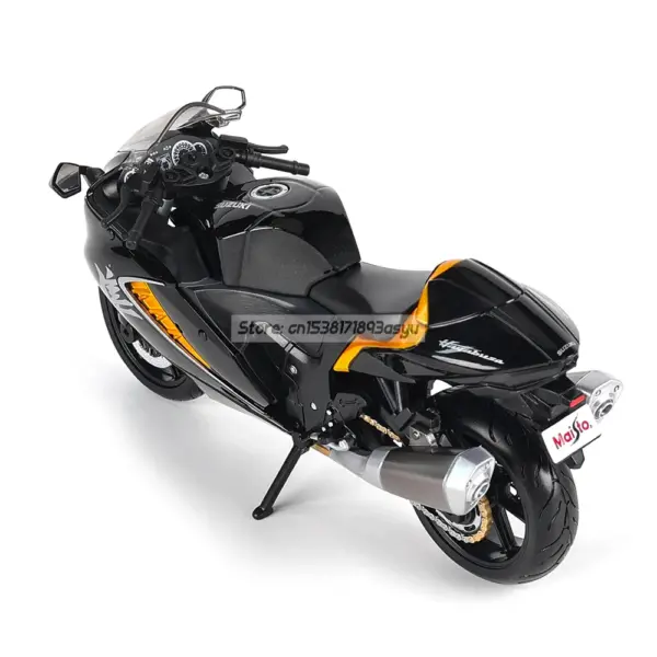 Maisto 1:12 Suzuki Hayabusa Motorcycle Model - Image 5