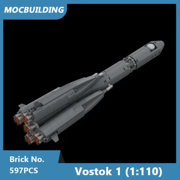 MOC Building Blocks Vostok 1 Capsule Set - Image 2