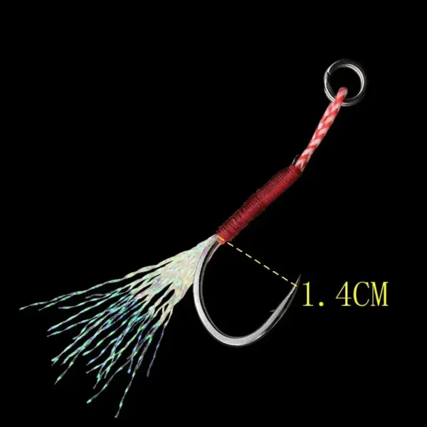 10pcs High Carbon Steel Fishing Jigs - Image 7