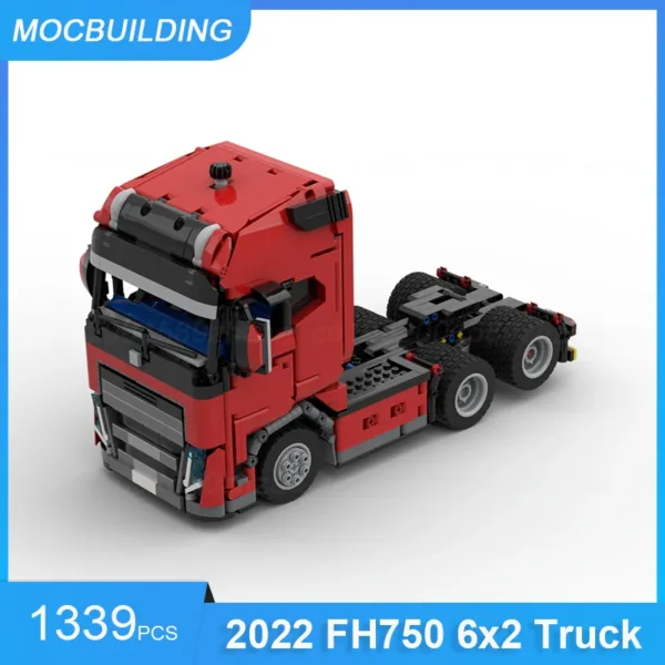 MOC Building Blocks 1:21 Scale Truck Model - Image 14