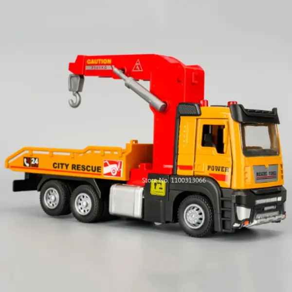 1:32 Scale Alloy Diecast Rescue Vehicle Model - Image 6