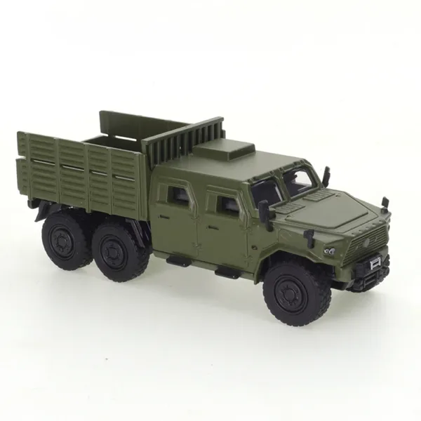 1/64 Military Green Diecast Transport Vehicle - Image 3