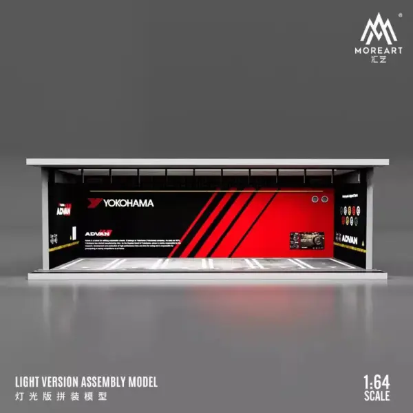 1:64 Scale Diorama Car Garage Model - Image 17