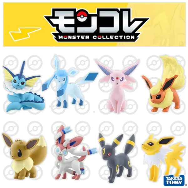 Takara Tomy Pokemon Hand-Made Model Figures