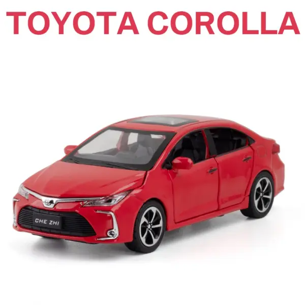 1:32 Toyota Corolla Hybrid Diecast Model Car - Image 6