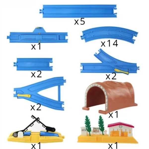 Takara Tomy Plarail Basic Rail Set - Image 5