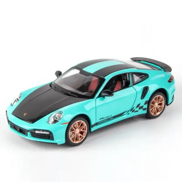 1:24 Scale Diecast 911 Turbo S Model Car - Image 7