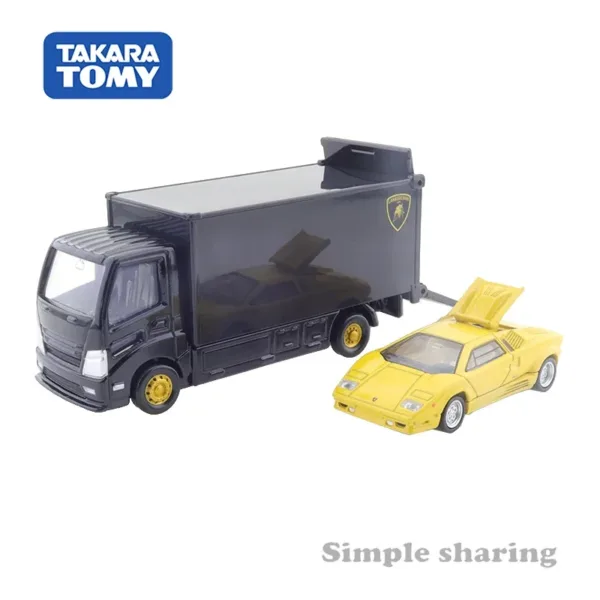 Tomica Premium Lamborghini Countach Transporter Set - Image 2