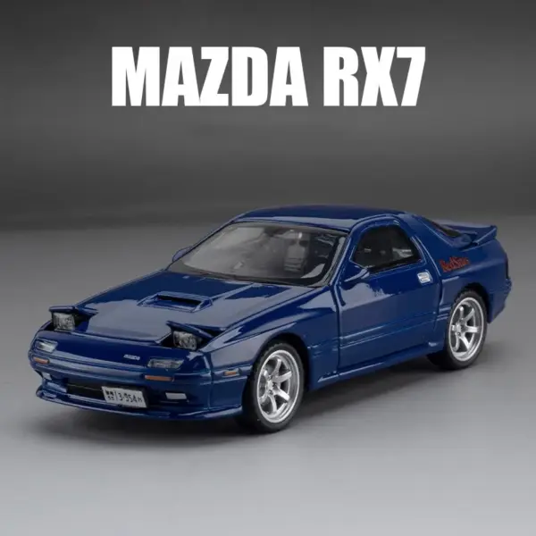 1:32 Mazda RX7 FC Alloy Diecast Car Model - Image 4