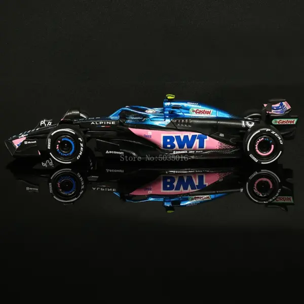 Bburago 1:43 Alpine F1 Team Diecast Model - Image 4