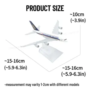 1:400 Diecast Concorde Aircraft Model Toy 52 Sf2928a10925e452d89d22d144cb7579fk