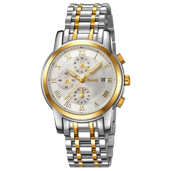Men's Women's Stainless Steel Quartz Watch - Image 8