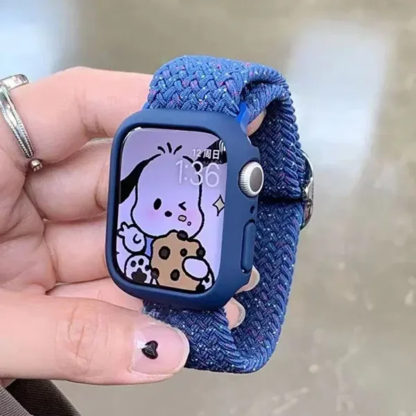 Korean Cute Nylon Strap for Apple Watch 38-49mm - Image 11