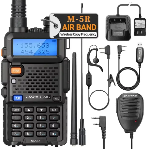 Baofeng M-5R Portable Walkie Talkie Radio