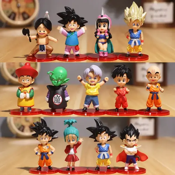 Dragon Ball Z Action Figure Set Collectibles - Image 12