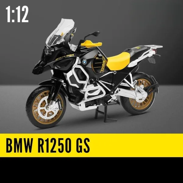 1/12 Scale BMW R1250 GS Diecast Motorcycle - Image 9