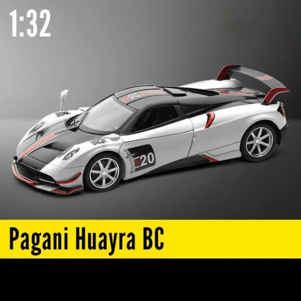 1/32 Pagani Huayra Roadster Miniature Car Model - Image 12