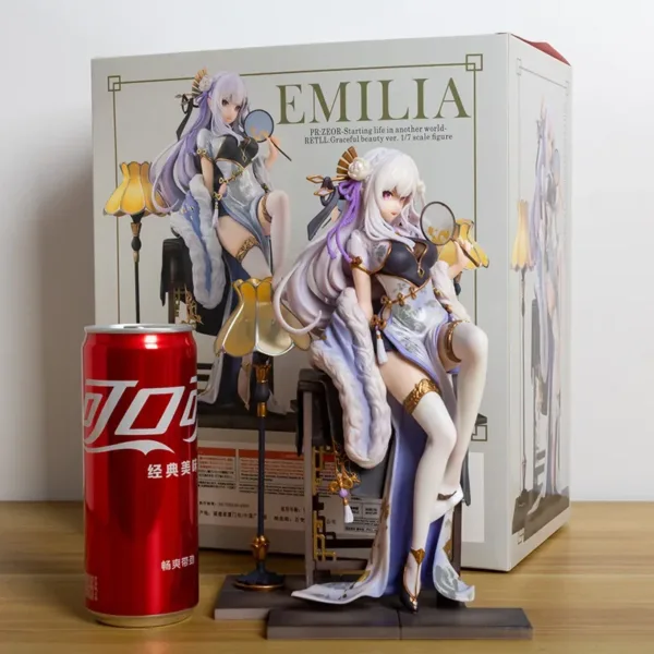 Anime Figure Rem & Emilia 22CM PVC Toy - Image 7