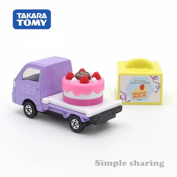 Subaru Sambar Cake Truck Diecast Model 1:64 - Image 6