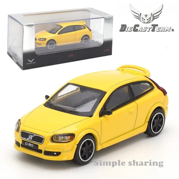 1:64 Scale Volvo C30 Diecast Metal Model - Image 11