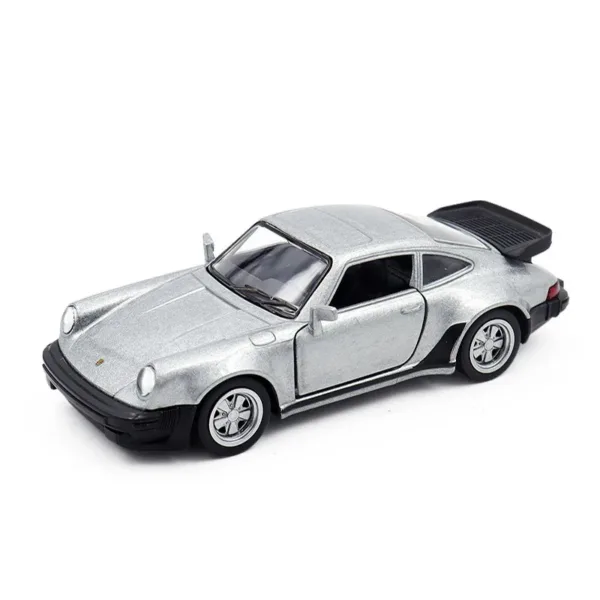 1/36 Scale Diecast Porsche 911 Turbo Car Model - Image 7