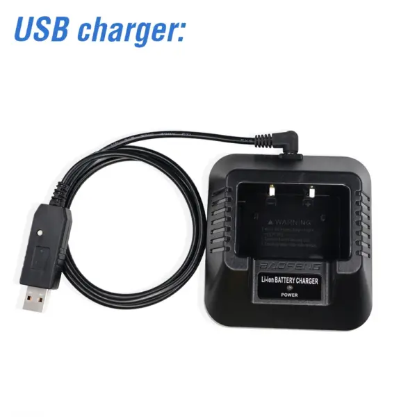 Baofeng UV-5R Battery Charger for Walkie Talkies - Image 7