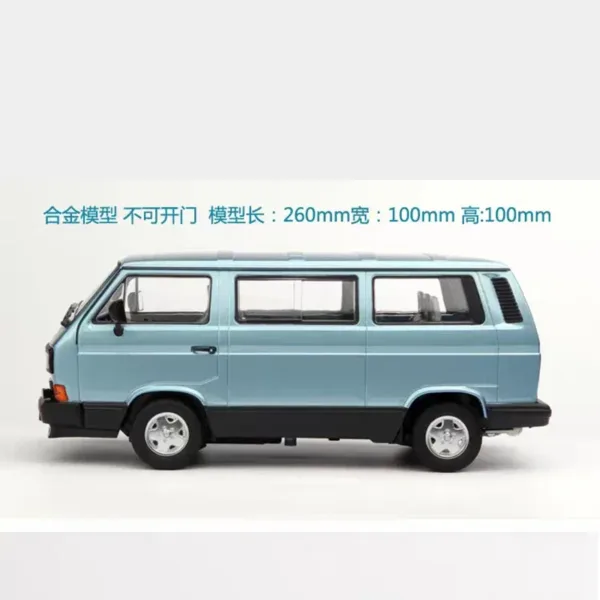 1:18 Scale Diecast Multivan T3 Classic Model - Image 2