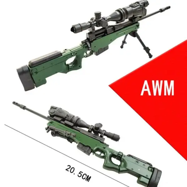 1/6 Scale AWM Sniper Rifle Model for Action Figures - Image 4
