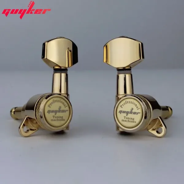 Gold Locking Guitar Tuners 1:18 Gear Ratio - Image 5